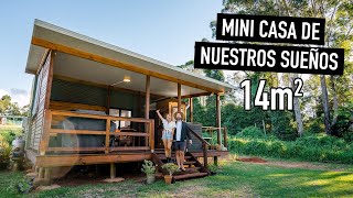 TIENES que ver esta MINI CASA mira la tina 🛁 [upl. by Nebra]