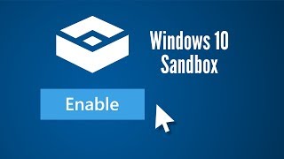 How to Enable Sandbox in Windows 10 [upl. by Merrow]