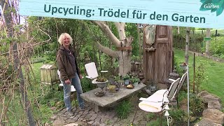 Gärtnern mit Trödel Upcycling in Unterwellenborn  MDR [upl. by Rehoptsirhc]