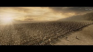 The Lord of the Rings 2003  Rohirrim Charge 4K simply epic [upl. by Treulich]