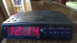 General Electric 74815A AMFM Clock Radio 19992000 [upl. by Zoltai]