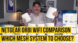 Netgear Orbi Wifi Comparison  Which Mesh system to choose [upl. by Okeim]