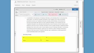Getting multiple signatures  Adobe Acrobat [upl. by Anawek404]