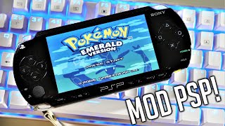 How to Hack PSP 1000 amp 2000  EASY Tutorial 2020  Custom Firmware to Run Homebrew  CFW 660 PRO C2 [upl. by Lydell966]