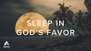 Sleep in Gods Favor How to Fall Asleep with Guided Meditation  Psalms [upl. by Dwane]