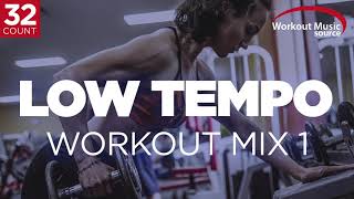 Workout Music Source  Low Tempo Workout Mix 1  32 Count 120 BPM [upl. by Dorothi]