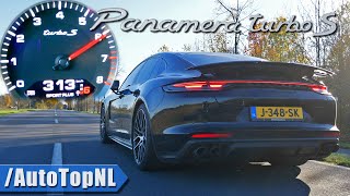 On track with the new Porsche Panamera Turbo S [upl. by Dnomad692]