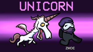 UNICORN IMPOSTER Mod In Among Us [upl. by Gibrian]