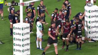 2017 Super Rugby Round 2 Highlanders v Crusaders [upl. by Durant]