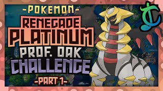 How QUICKLY Can You Complete Professor Oaks Challenge in Pokemon Renegade Platinum 12 [upl. by Angrist]