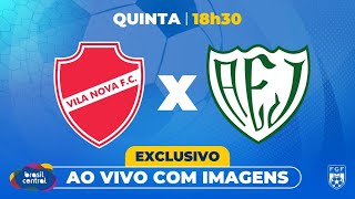 VILA NOVA X JATAIENSE  AO VIVO COM IMAGENS  GOIANÃO 2025 NA TBC  06032025 [upl. by Aicitel894]