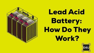 Lead Acid Battery How Do They Work  Working Animation  Electrical4U [upl. by Middle]