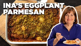 Cook Roasted Eggplant Parmesan with Ina Garten  Barefoot Contessa Cook Like a Pro  Food Network [upl. by Ennovy]