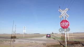 Deshler Ohio railroad crossings [upl. by Murat]