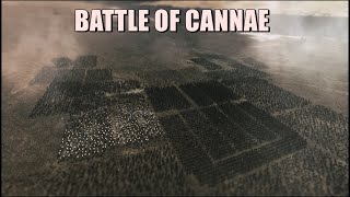 BATTLE OF CANNAE l 216 BC Rome vs Carthage l One of Hannibals Greatest Victories l Cinematic [upl. by Viridis]