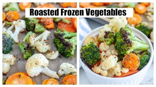 Roasted Frozen Vegetables [upl. by Millan484]