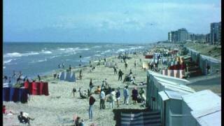 Belgische stranden beaches 1967 Zeebrugge Oostende [upl. by Gardol]