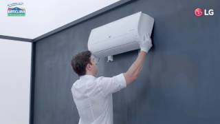 Installation Climatiseur Smart Inverter LG [upl. by Barbour37]