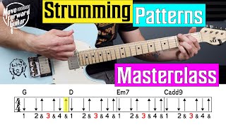 Everything You Need To Know About Strumming Patterns Beginners Masterclass [upl. by Gessner]