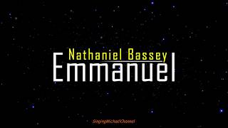 Emmanuel Lyrics  Nathaniel Bassey by SingingMichaelChannel [upl. by Namus]