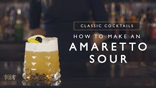 Amaretto Sour Cocktail Recipe – The Whisky Exchange [upl. by Kedezihclem]