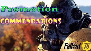 Fallout 76 How To Quickly Get Commendations Enclave Promotion [upl. by Jarek]