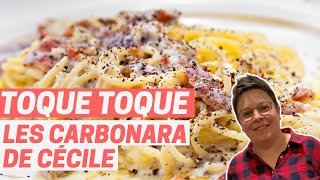 LES CARBONARA DE CÉCILE [upl. by Aicenra461]