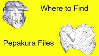 Where to find Pepakura files [upl. by Etti]