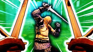 This is Legitimately The BEST VR Sword FIGHTING Game Ive Ever Played  Swordsman VR Gameplay [upl. by Blayze]