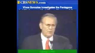 Donald Rumsfeld announces 23 Trillion missing from the Pentagon on September 10th 2001 [upl. by Ranit]