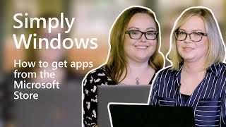 Windows 10  How to get apps from the Microsoft Store [upl. by Nicola357]