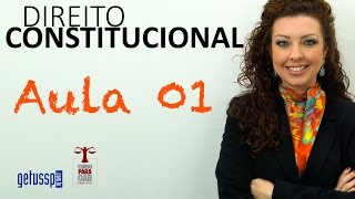 Aula 01  Direito Constitucional  Poder Constituinte [upl. by Ella]