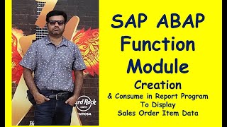 SAP Function Module for Sales Data [upl. by Latsyrc]