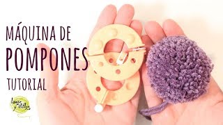 TIPS Cómo usar la máquina para hacer pompones [upl. by Blight6]