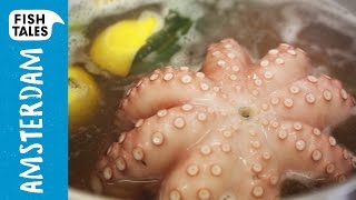 How to COOK amp PREP OCTOPUS tender  Bart van Olphen [upl. by Enyaz]