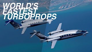 Top 5 Fastest Turboprops  Price amp Specs [upl. by Aracot]