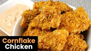 Super Crunchy Easy Cornflake Chicken [upl. by Eleph]