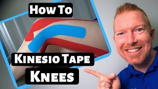 How To KT Tape A Knee │ Easy Guide To Kinesio Taping Knees [upl. by Tisbe153]