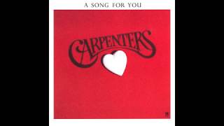 Carpenters  A Song For You [upl. by Nennerb]