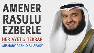 Amenerrasulu ezberle 5 tekrar Mishary Rashid al Afasy [upl. by Prussian]