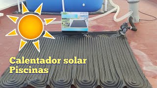 Calentador solar INTEX para piscina [upl. by Ecilahc]