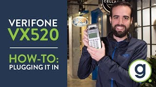 How To Plug In VX520 Verifone Credit Card Terminal  Gravity Payments Support [upl. by Becki878]