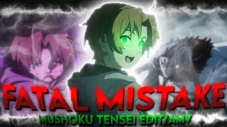 Rudeuss Worst Mistake  Mushoku Tensei EditAMV [upl. by Adnolat]