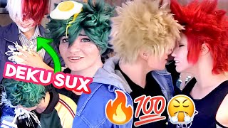 Bakugos BEST Birthday Ever KiriBakuTodoDeku  My Hero Academia Cosplay [upl. by Ellatnahc]