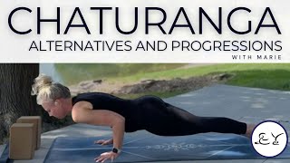 Chaturanga Alternatives and Progressions [upl. by Anahcra]