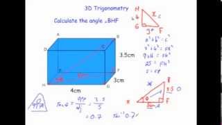 3D Trigonometry [upl. by Socin]