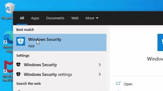 How to Check you have Virus Protection in Windows 10 [upl. by Atinauj]