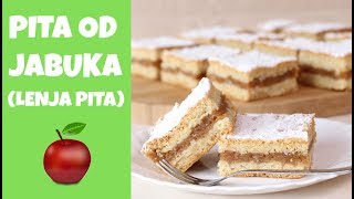 Pita od jabuka  Lenja pita  najbolji recept [upl. by Dara]