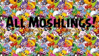 Moshi Monsters  All Moshlings [upl. by Alym733]