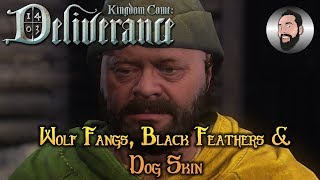 How To Get Wolf Fangs Black Feathers amp Dog Skin  Kingdom Come Deliverance [upl. by Yentrac]